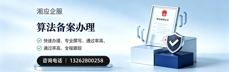 沧州算法备案申报服务