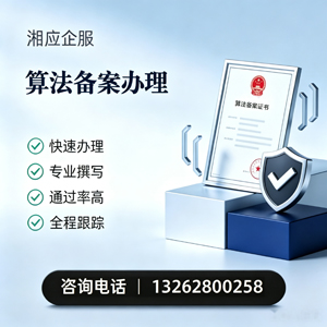 沧州算法备案申报服务